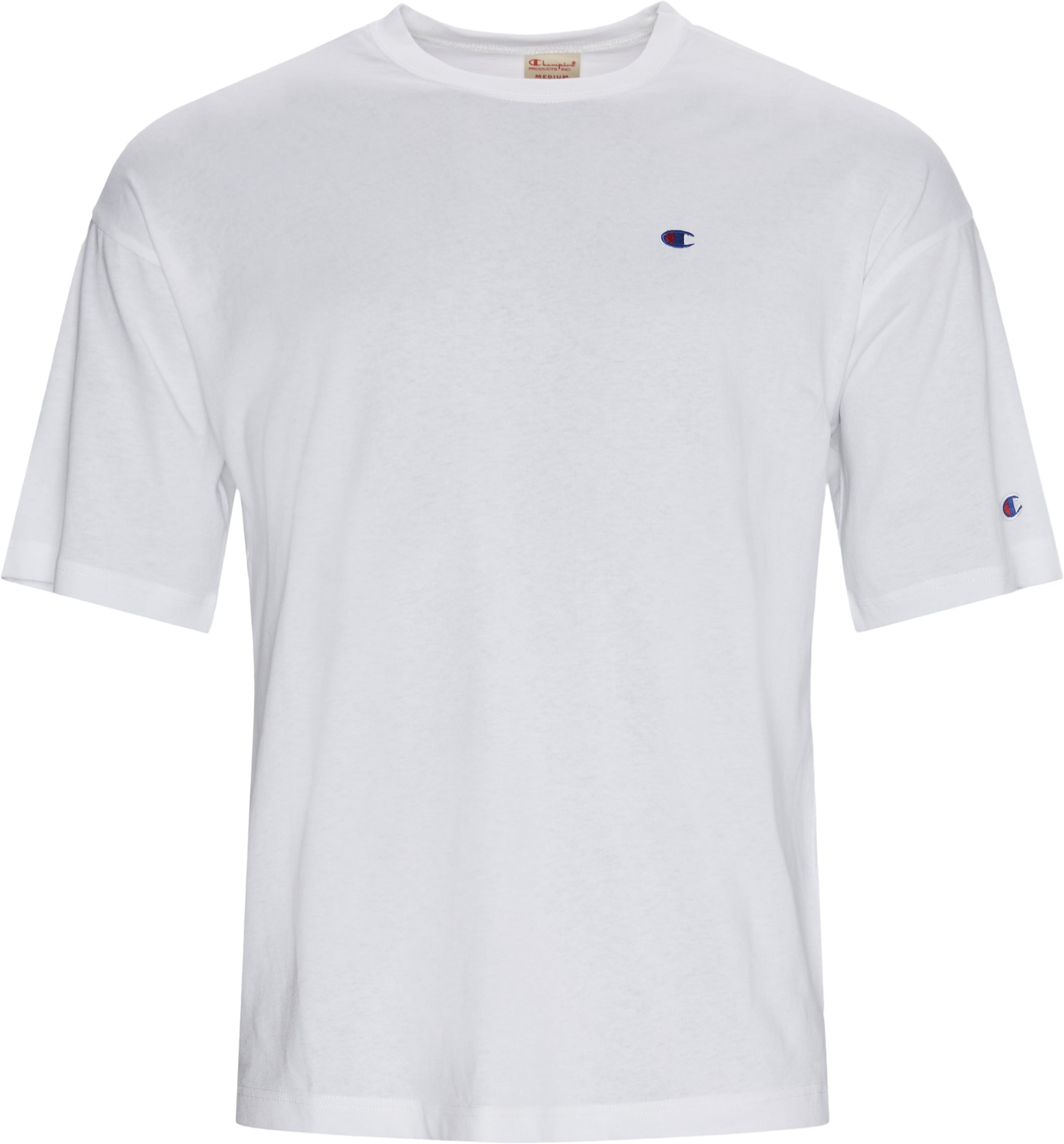 Champion T-shirts TEE SHAPE 215341 Hvid